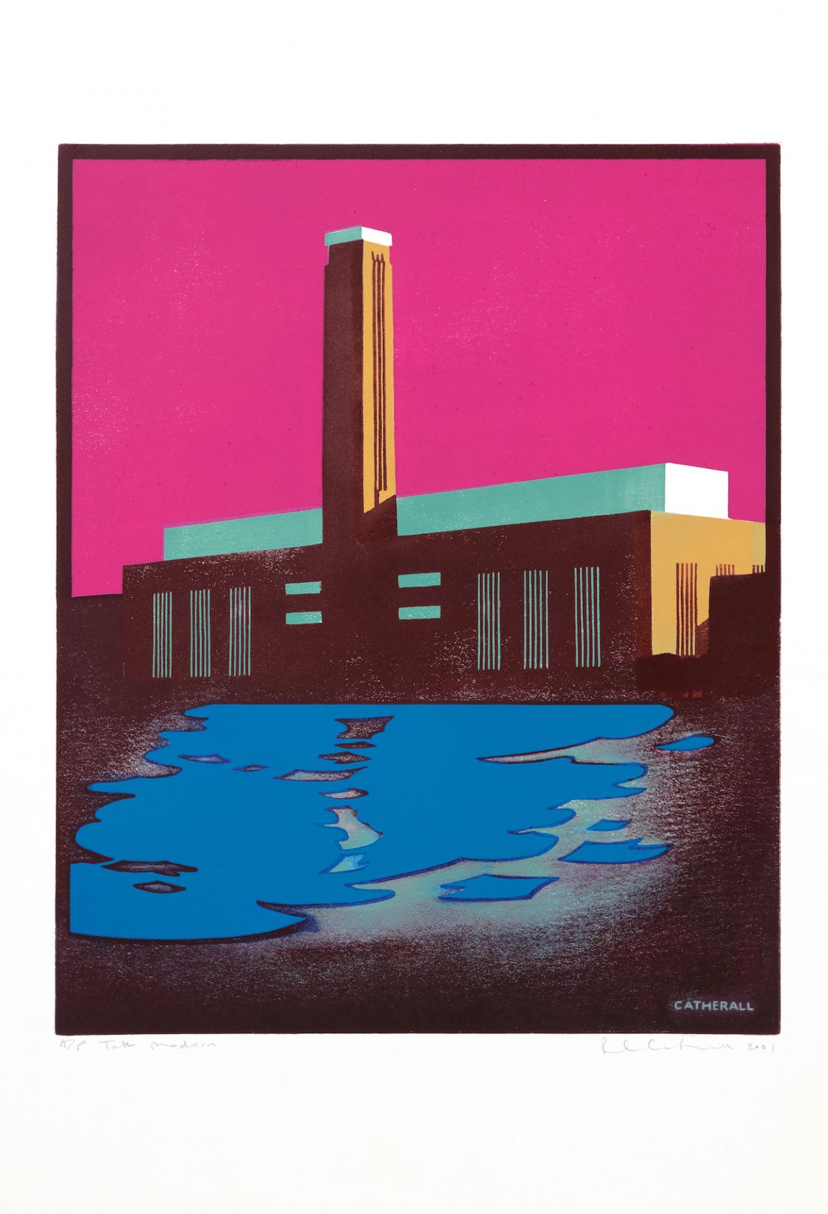 Tate Modern Poster Paul Catherall